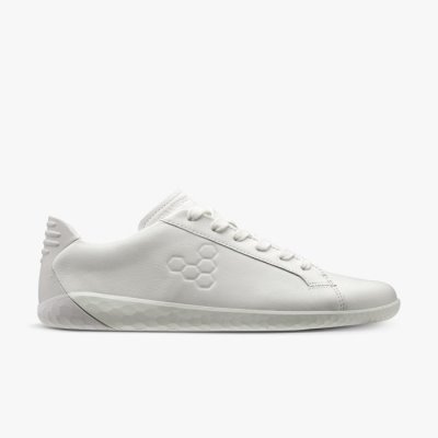 Chaussure Casual Vivobarefoot Geo Court Homme - Blanche JYV568173